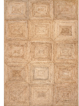 Jute Hemp Rug for Living Room/Dining Room, Natural Jute Runner Rug