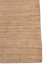 Natural Hemp Rug, Seagrass Runner Rug, Natural Fiber Rug, Loomed Jute Rug for Living Room