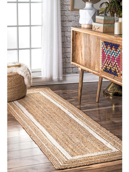 Natural Jute Runner Rug, Modern Sisal Carpet Runner, Stair Runner, Hallway Rug