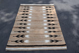 Braided Hemp Rug Natural Jute Carpet Hand Knotted Rug for Living Room