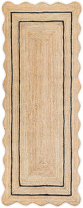 Scalloped Jute Runner