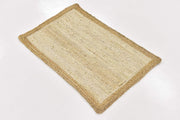 Off White Rug, Braided Jute Rug, Natural Fiber Rug, Jute Runner Rugs