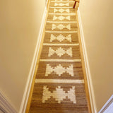 Braided Jute Runner for Hallway Entryway Custom Size Stair Runner Carpet