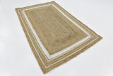 Jute Area Rug 8X10, Flatweave Rug Runner, Boho Decor Rugs, Customize Rugs