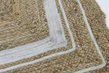 Jute Area Rug 8X10, Flatweave Rug Runner, Boho Decor Rugs, Customize Rugs