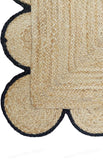 4X8 Jute Scalloped Rug 3X30 Hallway Runner 15X17 Oversize Jute Rug