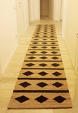 Seagrass Runner Carpet for Hallway/Entryway Jute Stair Runner Treads Anti Slip