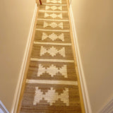 Braided Jute Runner for Hallway Entryway Custom Size Stair Runner Carpet