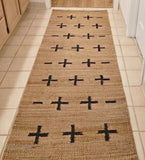 Seagrass Runner Carpet for Wooden Steps Non Slip Jute Stair Rug Treads