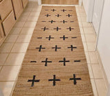 Seagrass Runner Carpet for Wooden Steps Non Slip Jute Stair Rug Treads