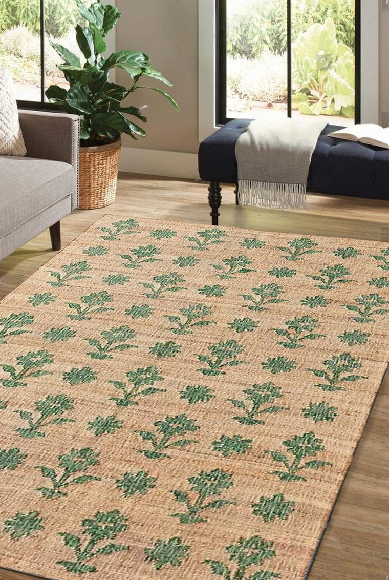 Seagrass Jute Rug for Dining Table Braided Hemp Rug Runner for Hall/Kitchen/Bathroom