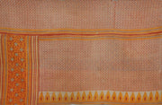 hand stitched sari kantha throw blanket