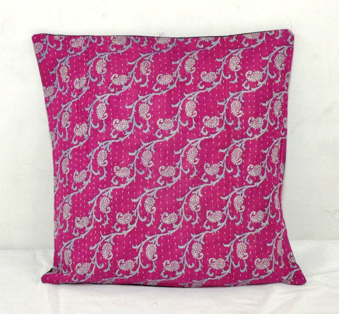 Bohemian Kantha Cushion Cover Outdoor Pillows Sofa Cushions