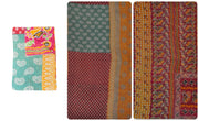 bohemian kantha quilt bed cover