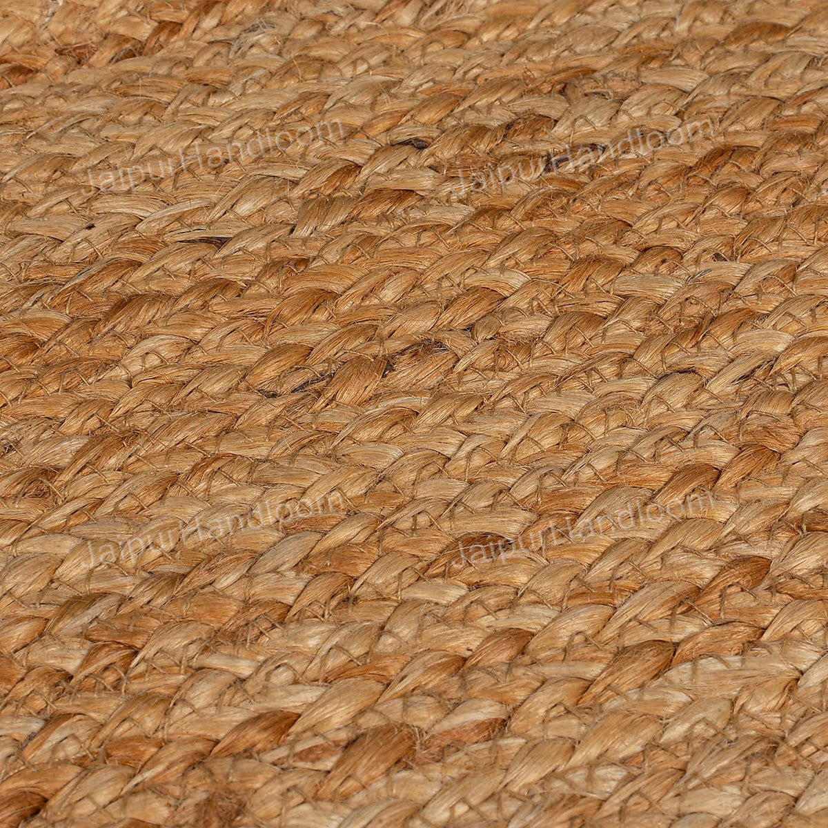 Contemporary Area Rug 8'x8' Natural Fiber Rug 7'x9' Braided Jute Runner 2'x18'