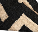 Natural Jute Runner Rug for Hallway/Kitchen/Entryway | Black Jute Stair Runner Carpet