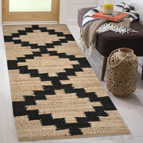 Durable Jute Runner Rug for Hallway | Hemp Jute Stair Runner | Soft Kitchen Runner