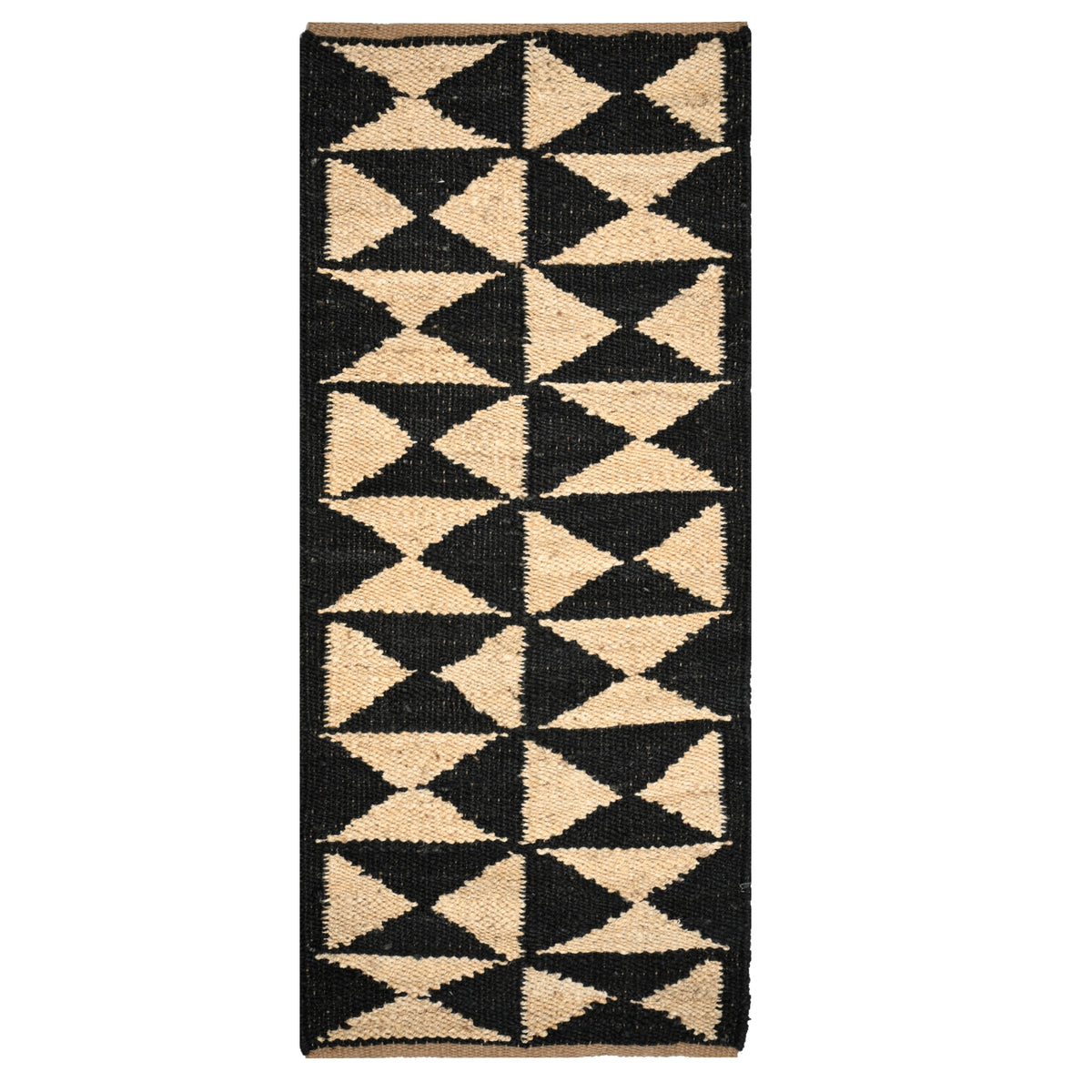 Long Jute Hallway Runner | Handwoven Carpet for Entryway | Antique Jute Stair Treads Runner Carpet