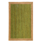 Extra Large Rug 12X15 Feet, Green Jute Rug Runner, Braided Long Hallway Runner 40 Feet