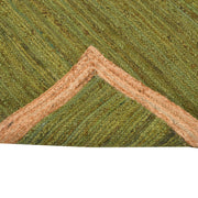 Extra Large Rug 12X15 Feet, Green Jute Rug Runner, Braided Long Hallway Runner 40 Feet