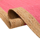 Natural Fiber Area Carpet, Braided Extra Large Rug for Living Room, Eco Friendly Jute Flooring Decor