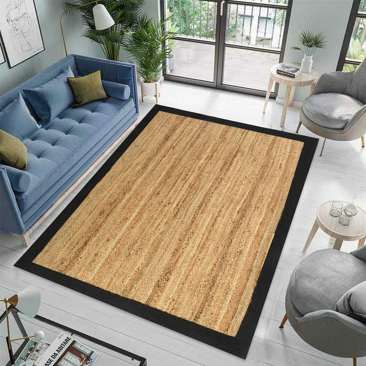Natural Jute Hallway Runner | Seagrass Rug Runner | Boho Bedroom Floor Runner