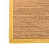 Natural Woven Jute Rug | Entryway Seagrass Runner Carpet | Natural Jute Bath Mat