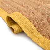 Natural Woven Jute Rug | Entryway Seagrass Runner Carpet | Natural Jute Bath Mat