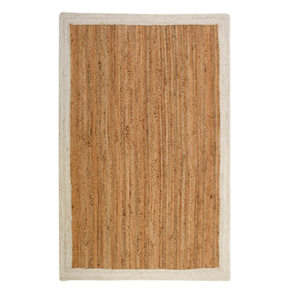 Off White/Ivory Jute Carpet Runner, Braided Rug for Heavy Traffic Areas, Custom Hallway Runner