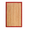 Natural Fiber Jute Rug for Living Space|Custom Jute Stair Runner | Braided Hallway Rug Carpet