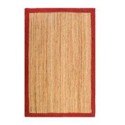 Natural Fiber Jute Rug for Living Space|Custom Jute Stair Runner | Braided Hallway Rug Carpet