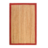 Natural Fiber Jute Rug for Living Space|Custom Jute Stair Runner | Braided Hallway Rug Carpet