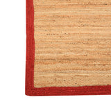 Natural Fiber Jute Rug for Living Space|Custom Jute Stair Runner | Braided Hallway Rug Carpet