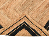 Natural Jute Rug Runner | Braided Hallway Rug | Custom Area Rug | Seagrass Carpet