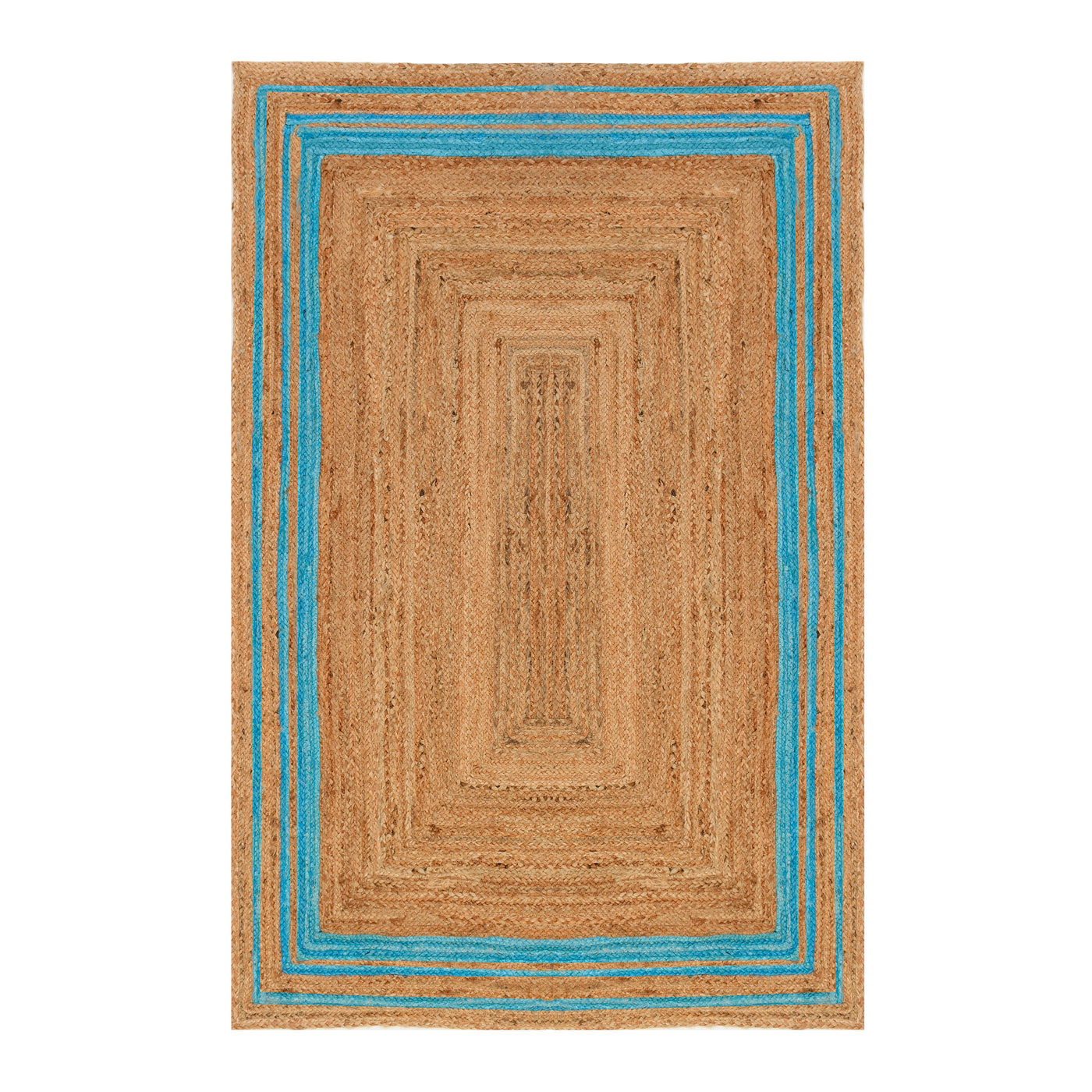 Braided Jute Rug for Living Room | Large Jute Rug for Heavy Traffic Area |Natural Seagrass Runner 