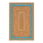 Braided Jute Rug for Living Room | Large Jute Rug for Heavy Traffic Area |Natural Seagrass Runner 