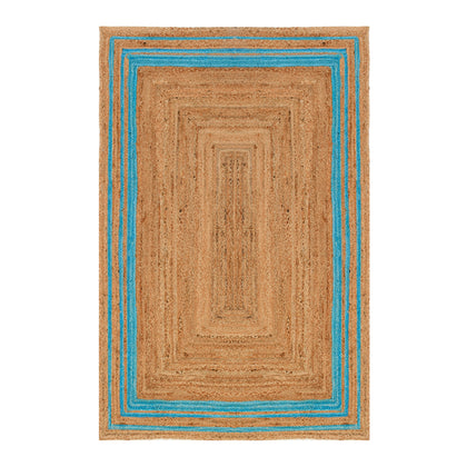 Braided Jute Rug for Living Room | Large Jute Rug for Heavy Traffic Area |Natural Seagrass Runner 