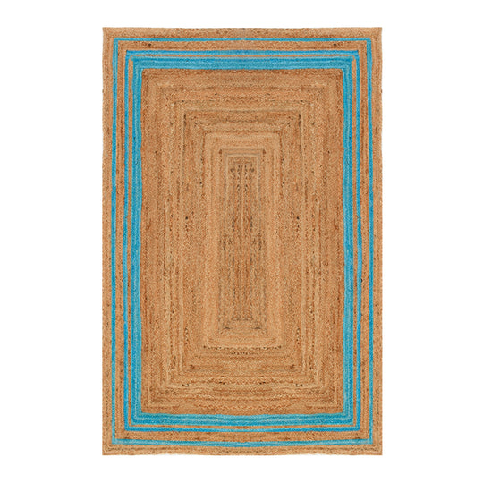 Braided Jute Rug for Living Room | Large Jute Rug for Heavy Traffic Area |Natural Seagrass Runner 
