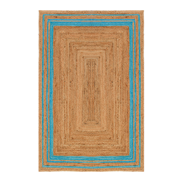 Braided Jute Rug for Living Room | Large Jute Rug for Heavy Traffic Area |Natural Seagrass Runner 