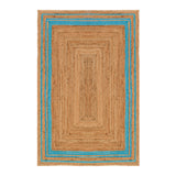 Braided Jute Rug for Living Room | Large Jute Rug for Heavy Traffic Area |Natural Seagrass Runner 
