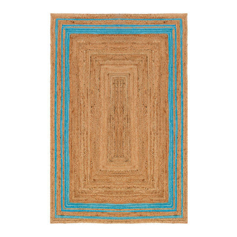 Braided Jute Rug for Living Room | Large Jute Rug for Heavy Traffic Area |Natural Seagrass Runner 