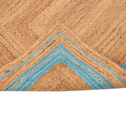 Braided Jute Rug for Living Room | Large Jute Rug for Heavy Traffic Area |Natural Seagrass Runner 