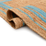 Braided Jute Rug for Living Room | Large Jute Rug for Heavy Traffic Area |Natural Seagrass Runner 