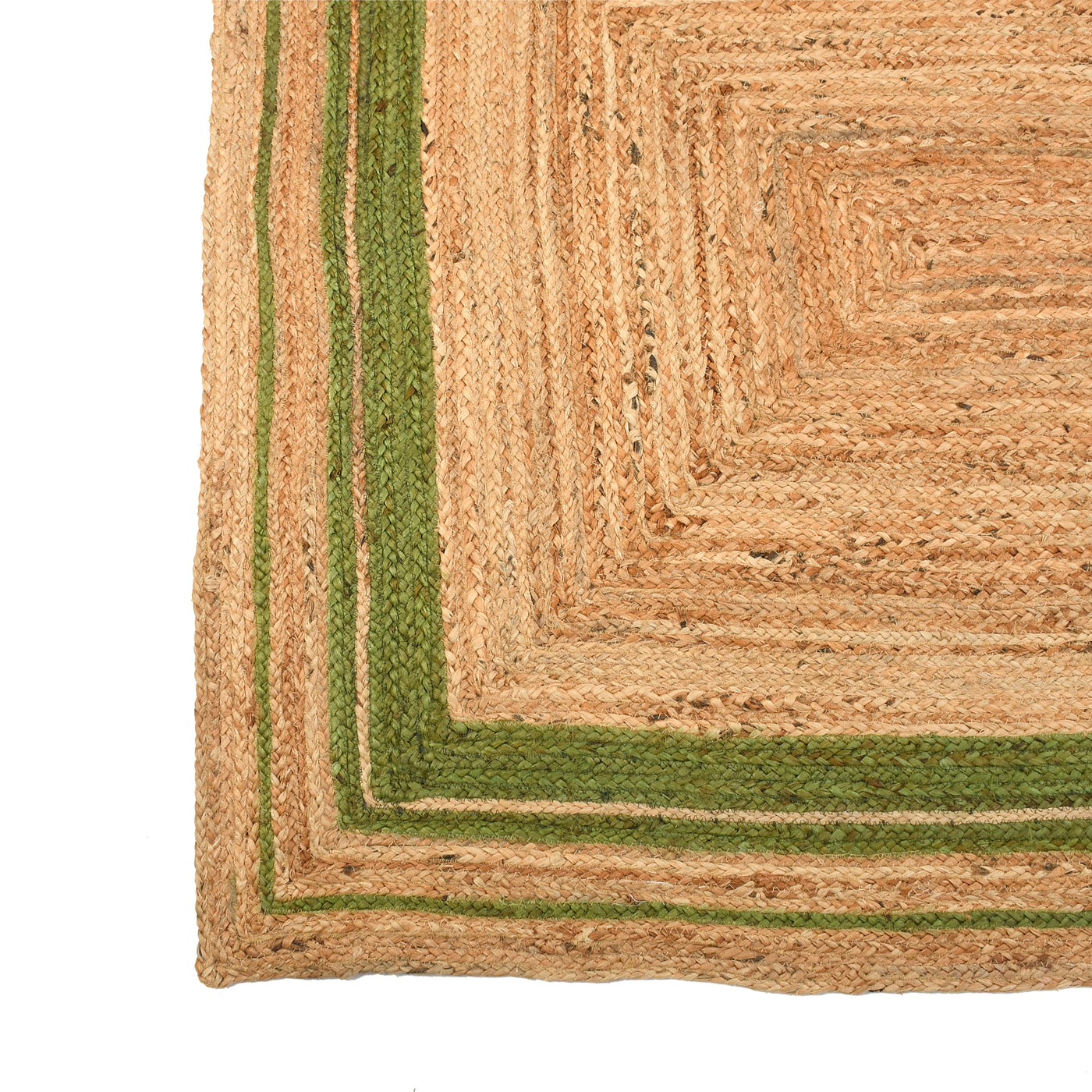 Large Jute Area Rug | Braided Area Floor Carpet | Natural Jute Rug for Entryway 