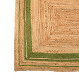 Large Jute Area Rug | Braided Area Floor Carpet | Natural Jute Rug for Entryway 