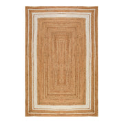 Jute Hallway Runner Rug | Boho Braided Jute Rug | . Large Jute Area Rug 12X15 Feet