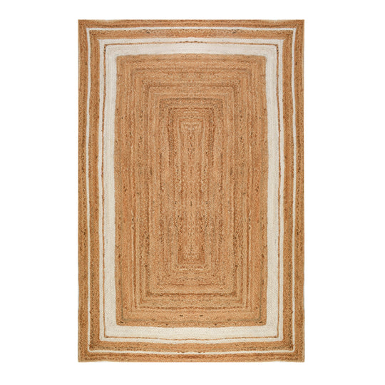 Jute Hallway Runner Rug | Boho Braided Jute Rug | . Large Jute Area Rug 12X15 Feet