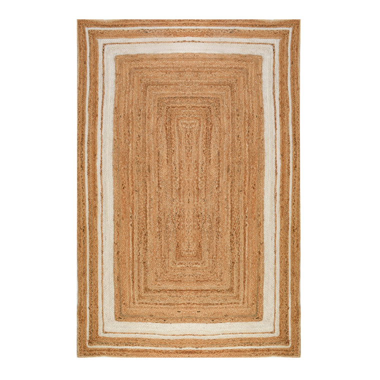 Jute Hallway Runner Rug | Boho Braided Jute Rug | . Large Jute Area Rug 12X15 Feet