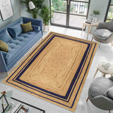 Jute Hallway Runner | Heavy Traffic Rug Runner | Custom Jute Carpet for Entryway/Kitchen/Bedroom