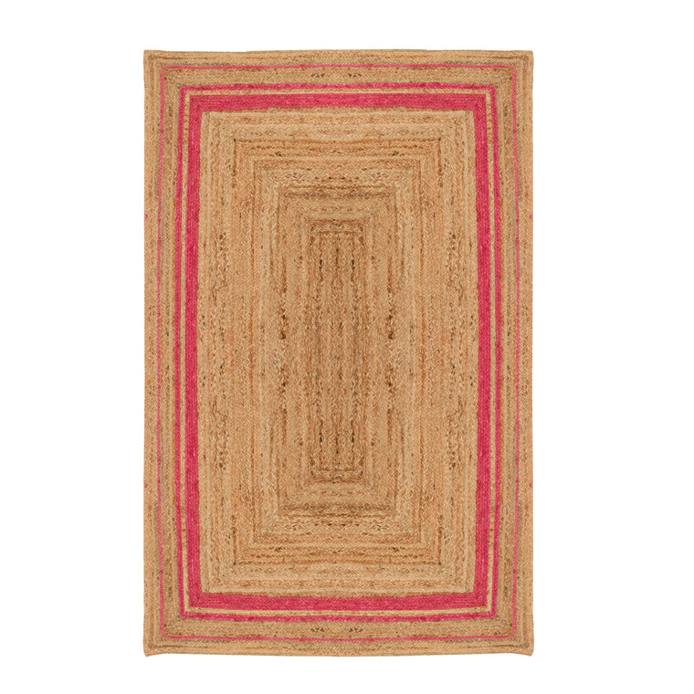 Large Natural Jute Rug | Durable Hallway Rug | Seagrass Jute Stair Runner Carpet